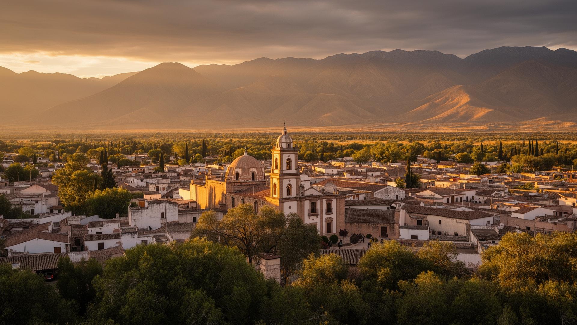 Vista de Rosario de la Frontera